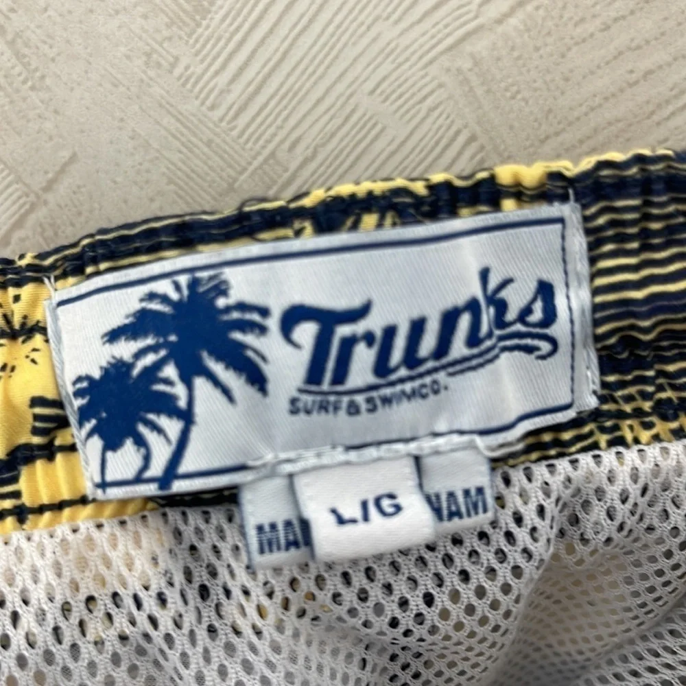 ❤️ TRUNKS Hawaiian swim trunks Size L